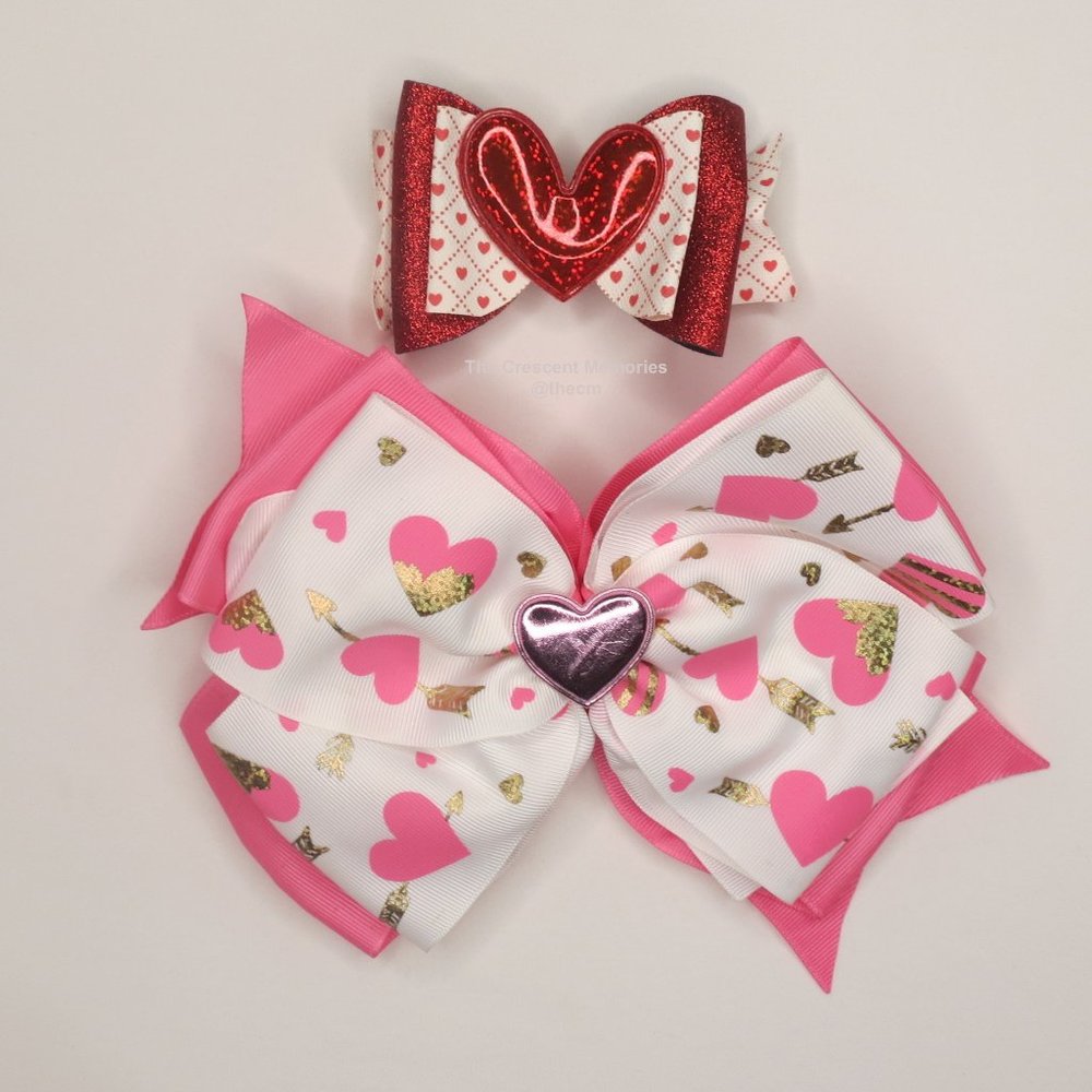 Bows: Valentine's day Theme
